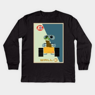 Wall- E Kids Long Sleeve T-Shirt